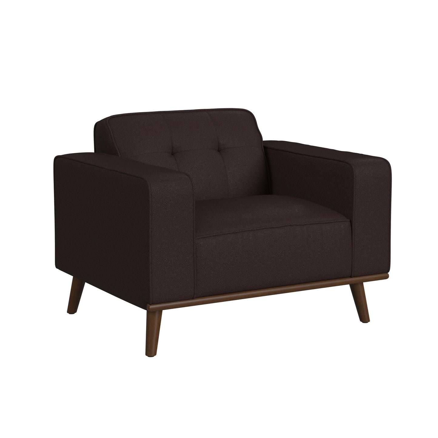 Destiny 3PC Living Room Set in Pebble Brown-Sofa, Loveseat & Chair