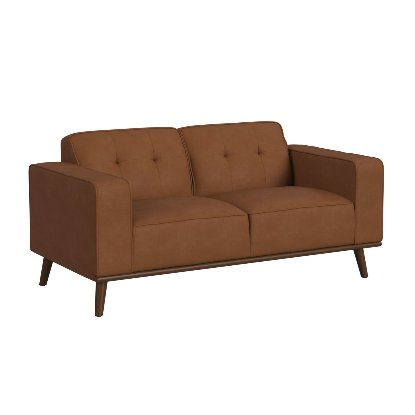 Destiny 2PC Living Room Set in Pebble Tan-Sofa & Loveseat