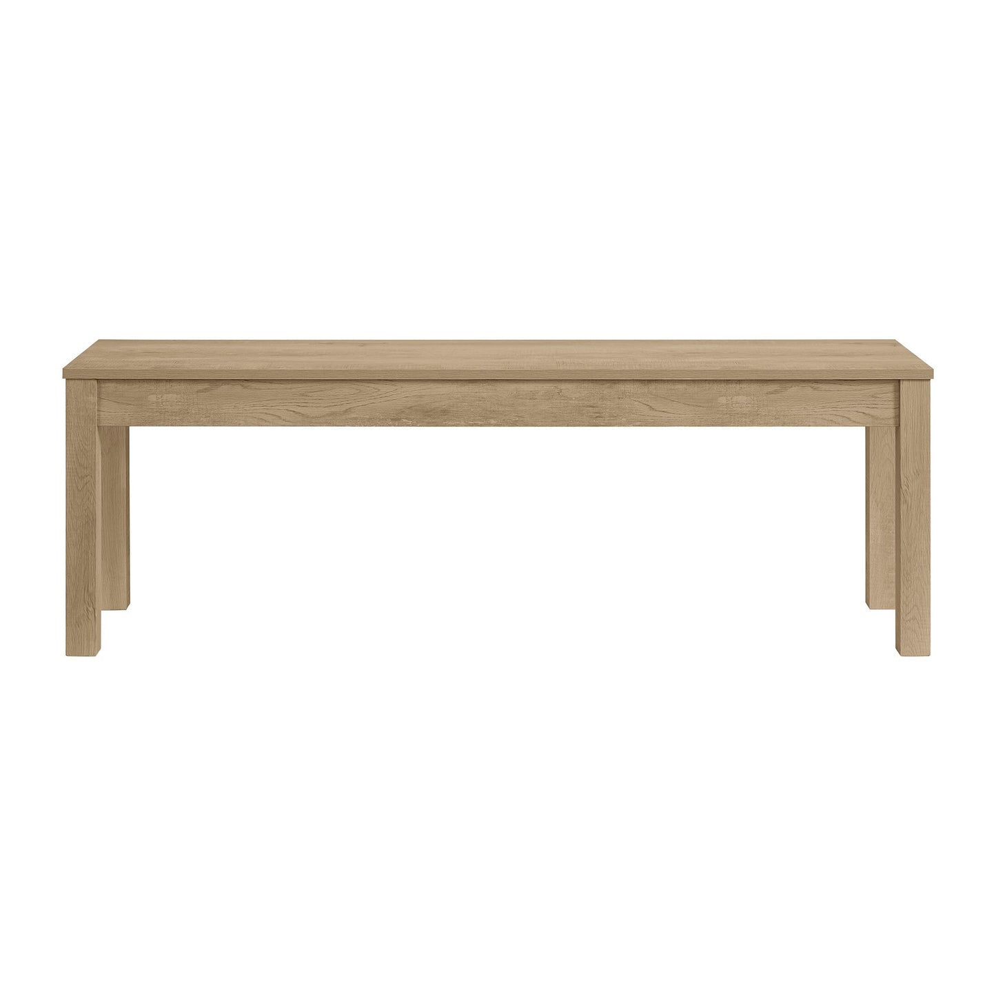 Eleanor Dining Bench in Brown