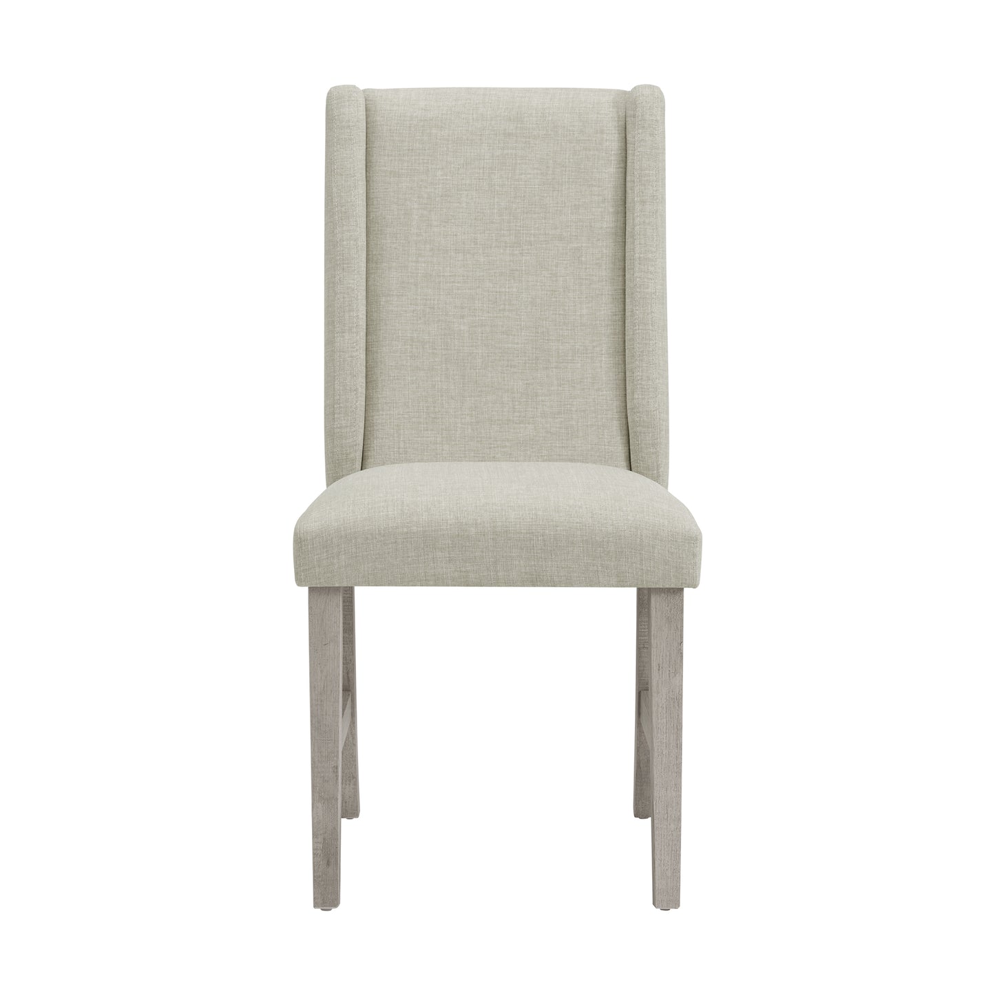 Eleanor Dining Side Chair with Heirloom Fabric in White (2 Per Carton)