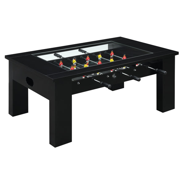 Giga Foosball Table (Ssg-110601) Black Foosball Table