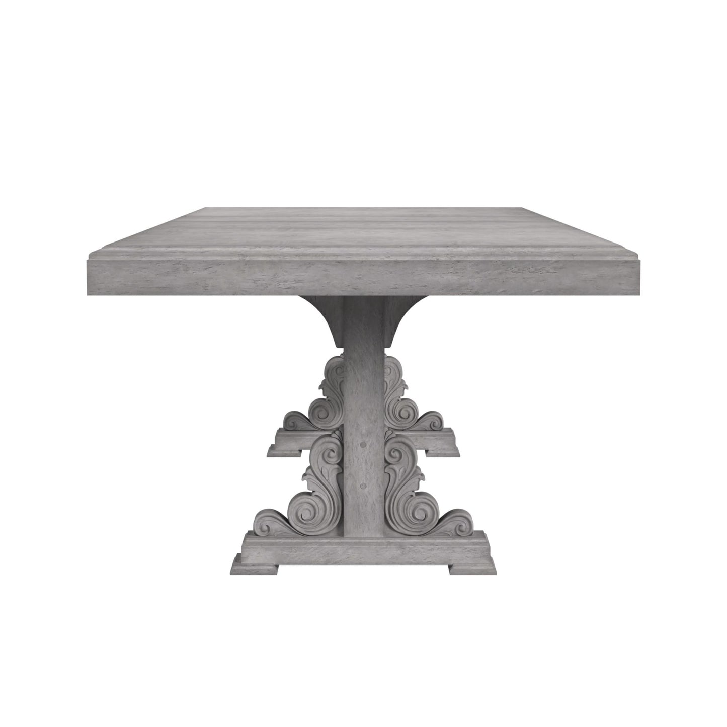 Glenmore Dining Table with 2x18" Leaves in Aged Grey