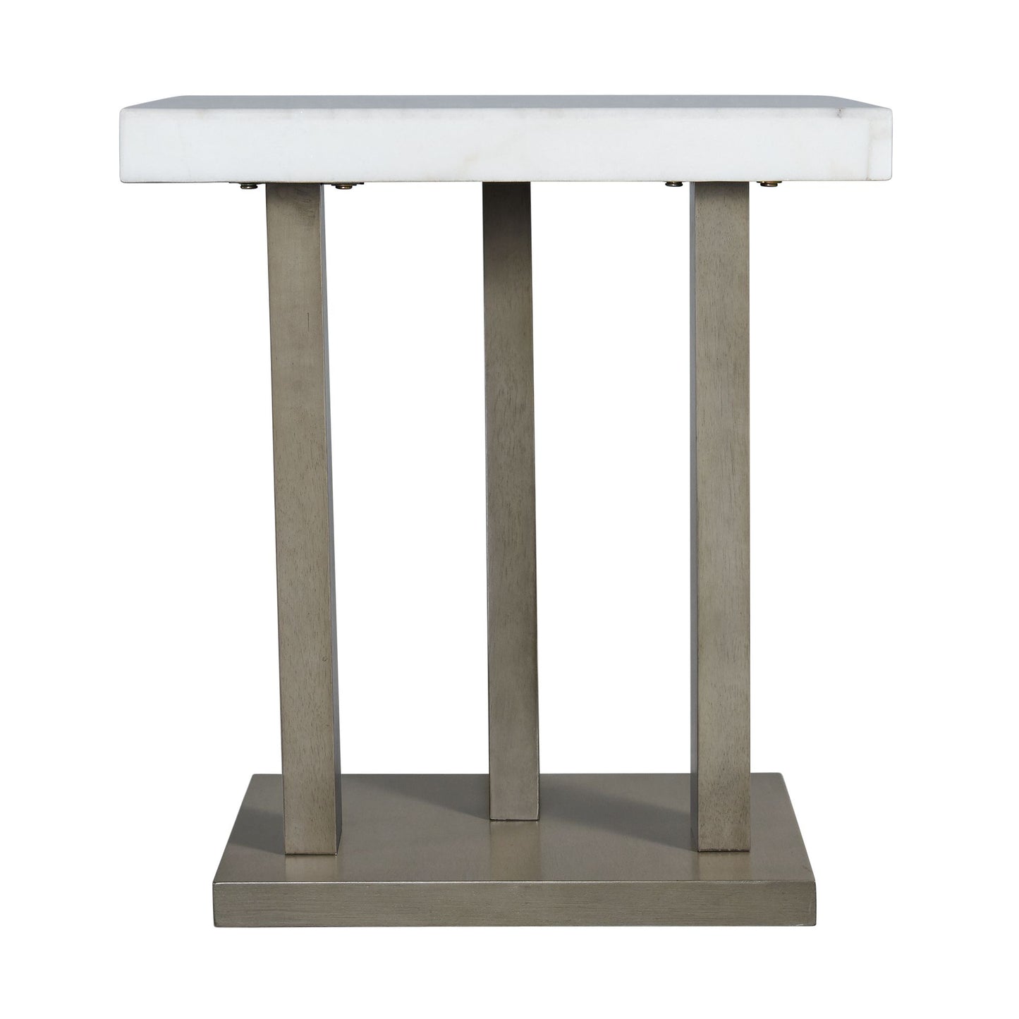 Greta Square End Table in grey