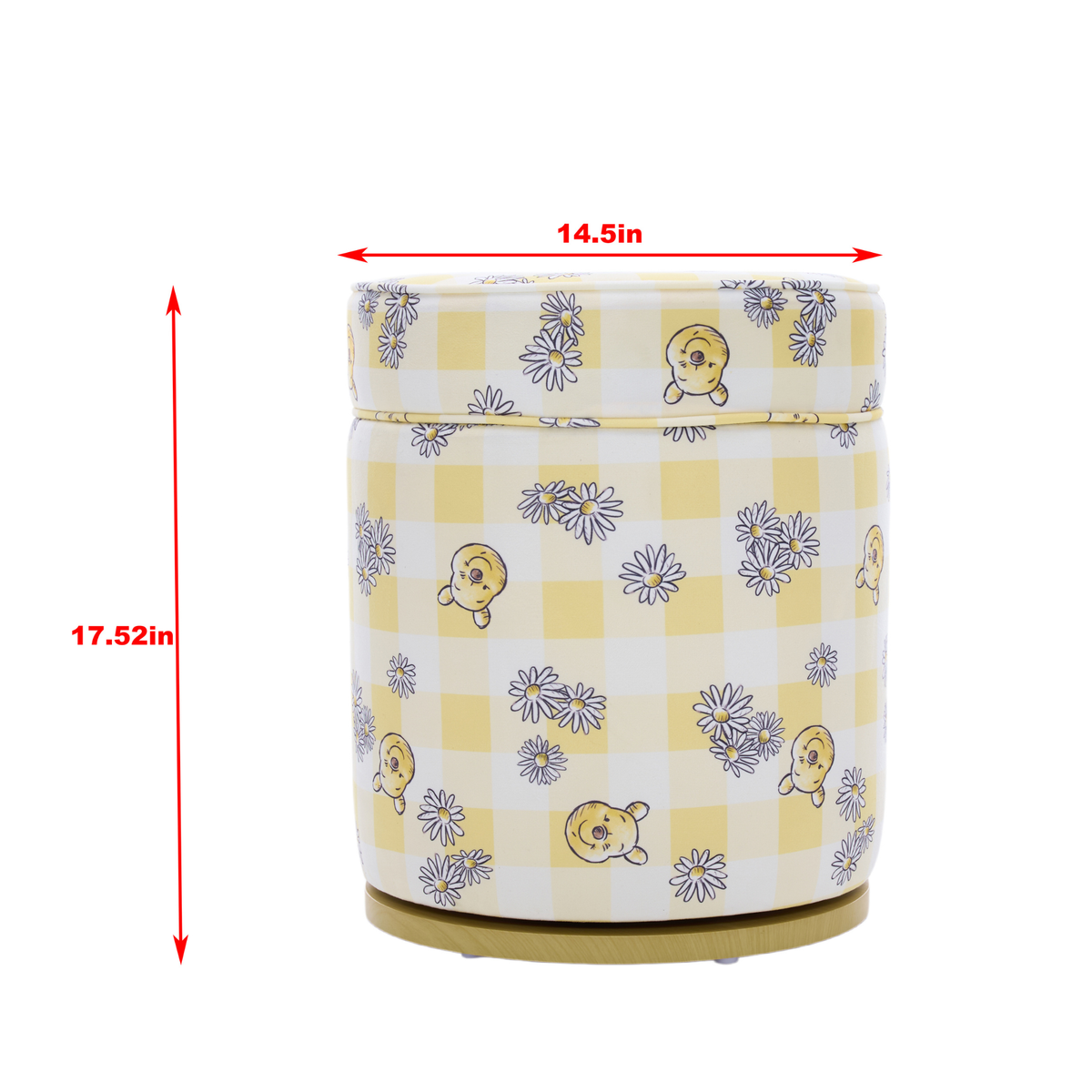 Winnie the Pooh‚Ñ¢ "Daisy" Swivel Storage Ottoman
