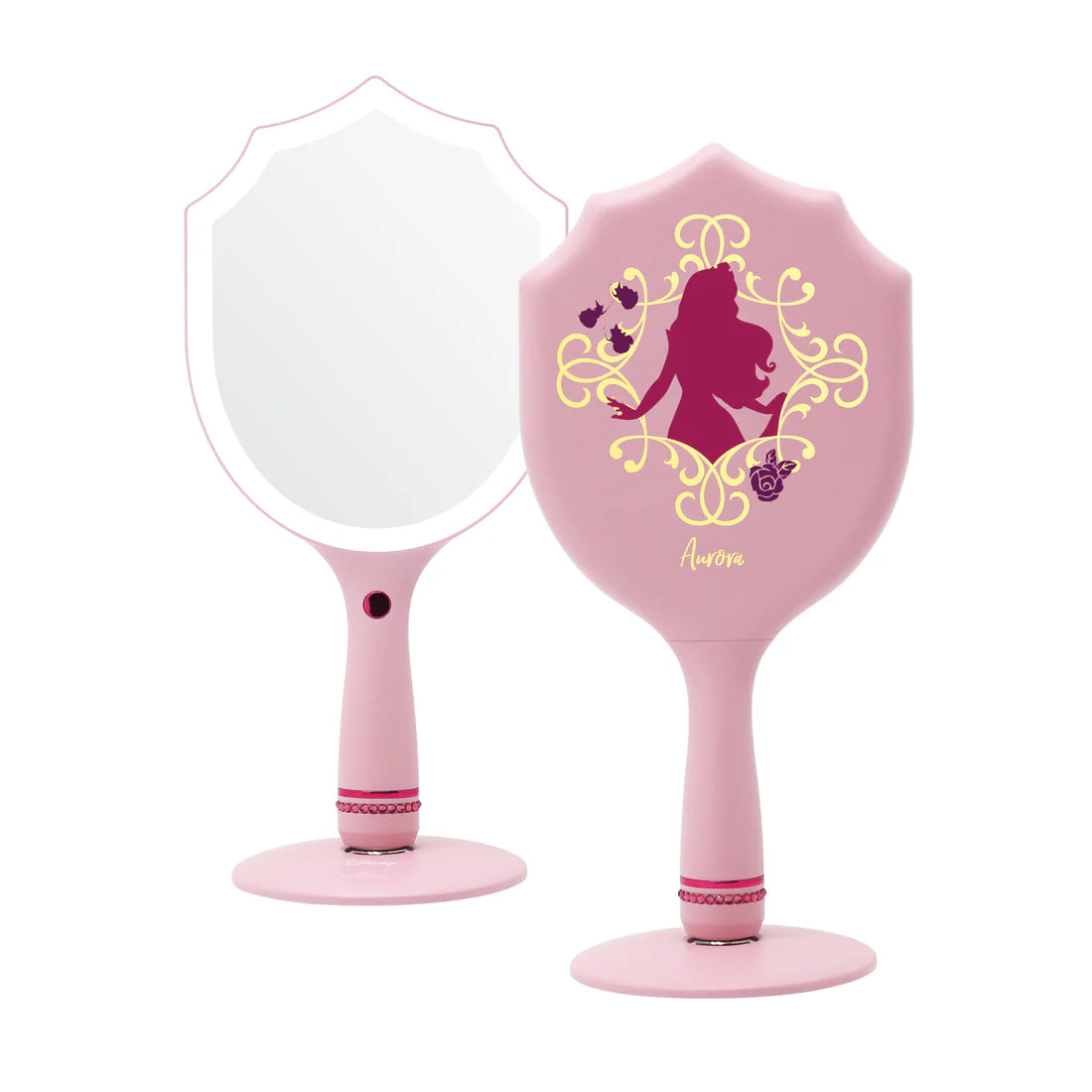Disney Princess LED Handheld Makeup Mirror's With Standing Base