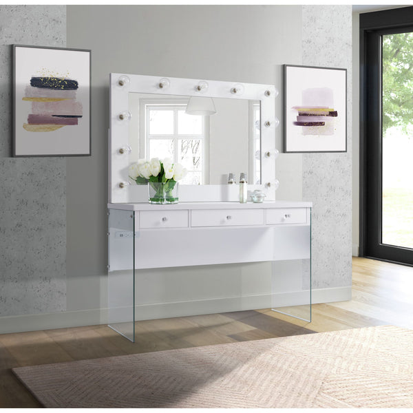 Jacey Complete Dressing Table With Lightbulbs