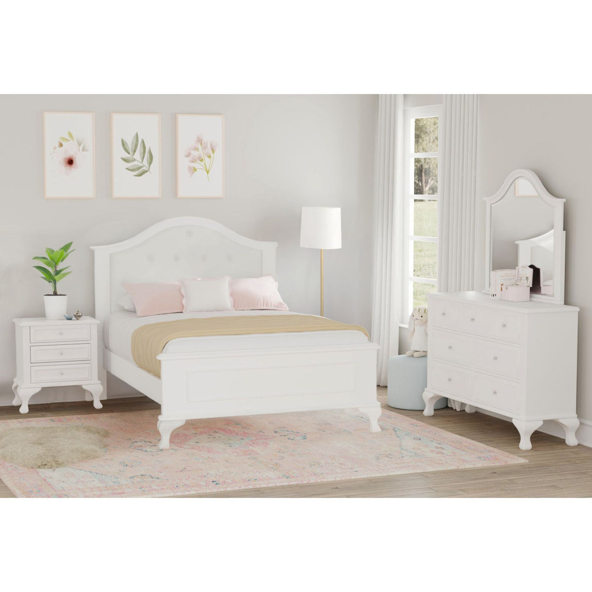 Jesse Full Panel 4Pc Bedroom Set