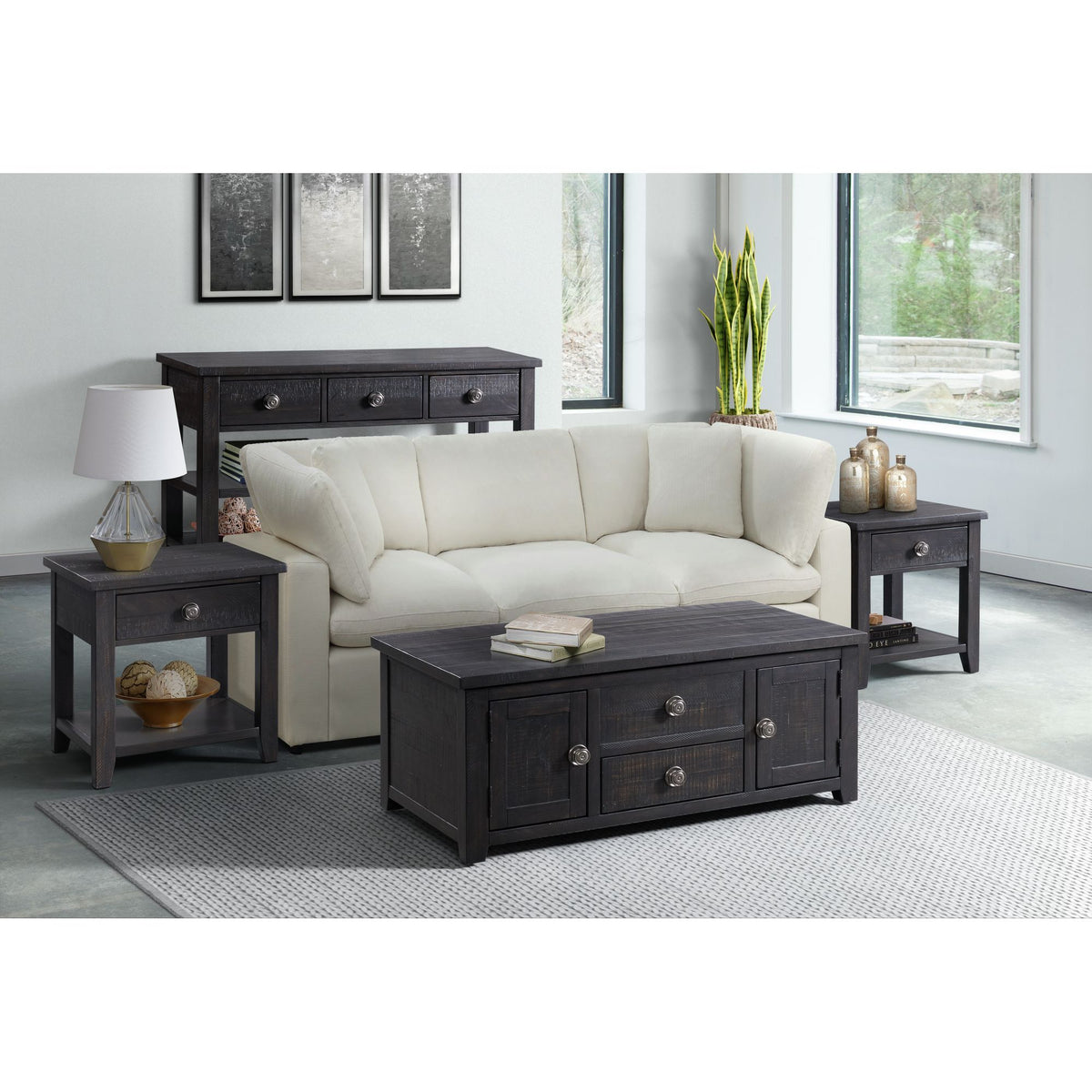 Kendyl Occasional Chairside Table W/Power