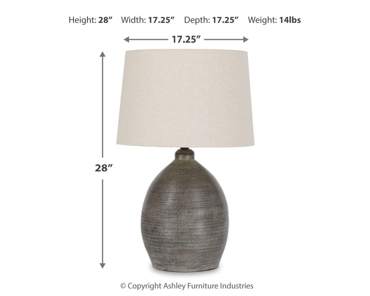 Joyelle Terracotta Table Lamp (1/CN)