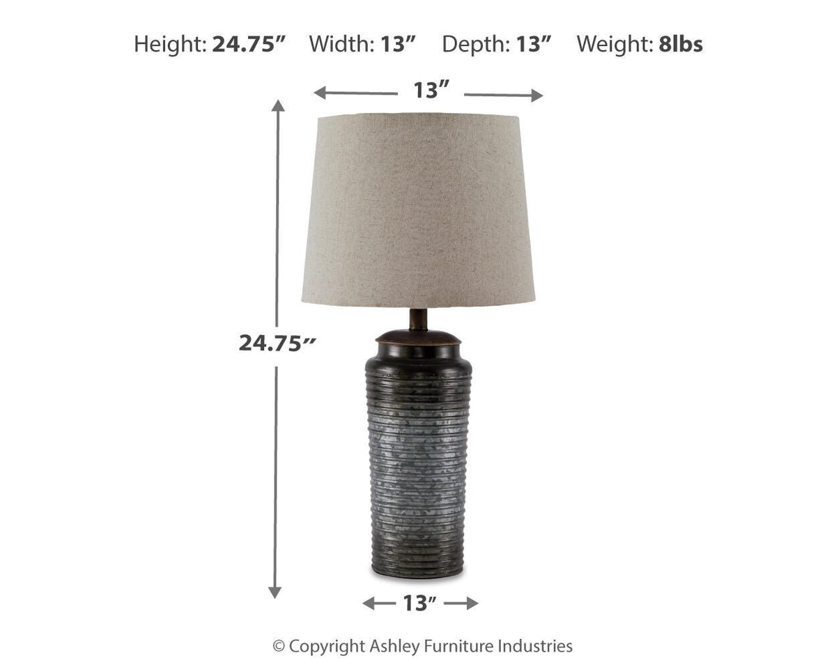 Norbert Metal Table Lamp (Set of 2)