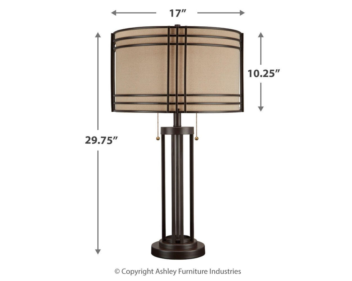 Hanswell Metal Table Lamp (1/CN)