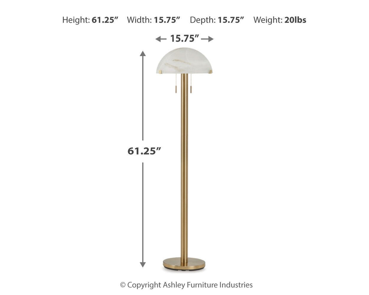 Tobbinsen Metal Floor Lamp (1/CN)