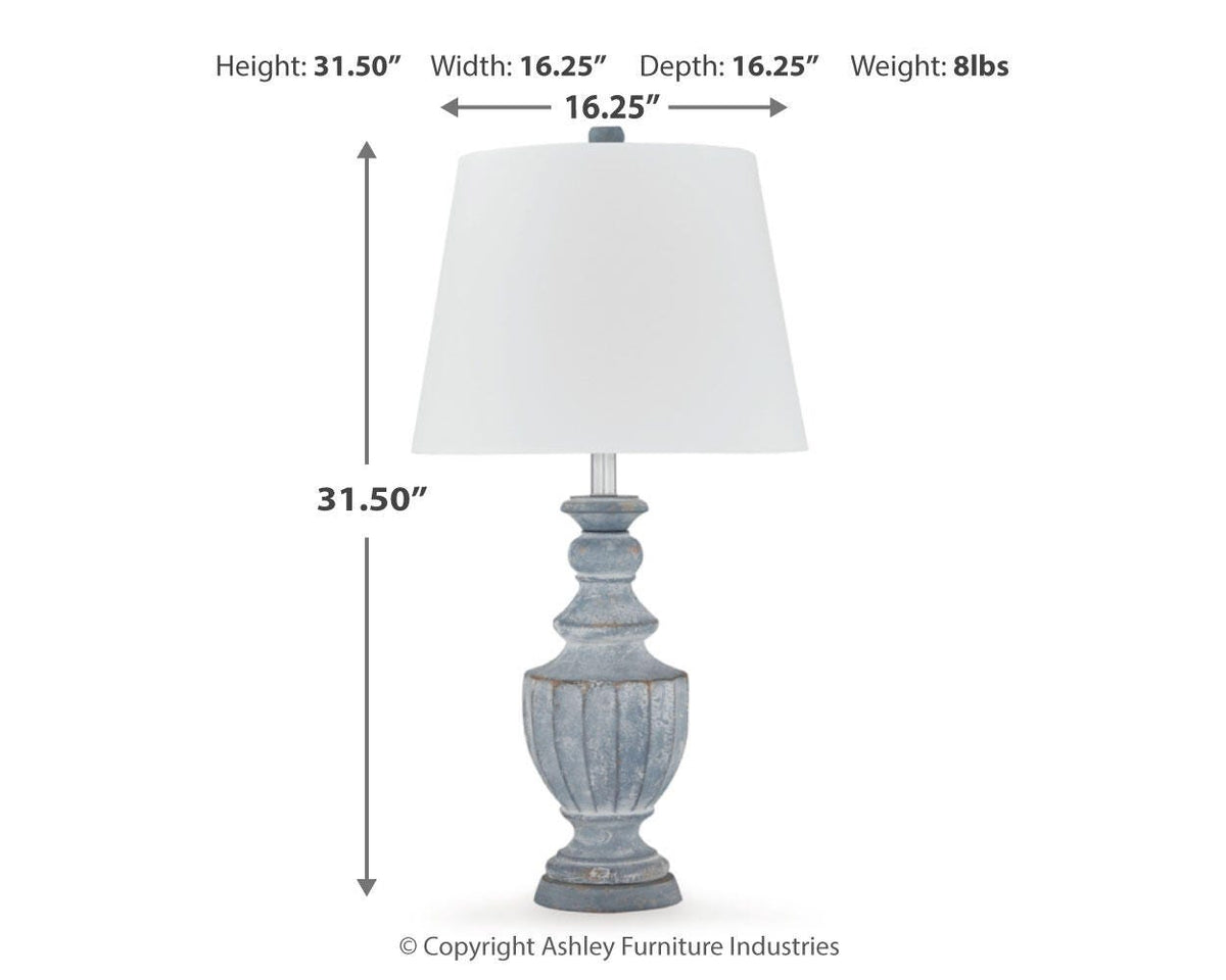 Cylerick Terracotta Table Lamp (1/CN)