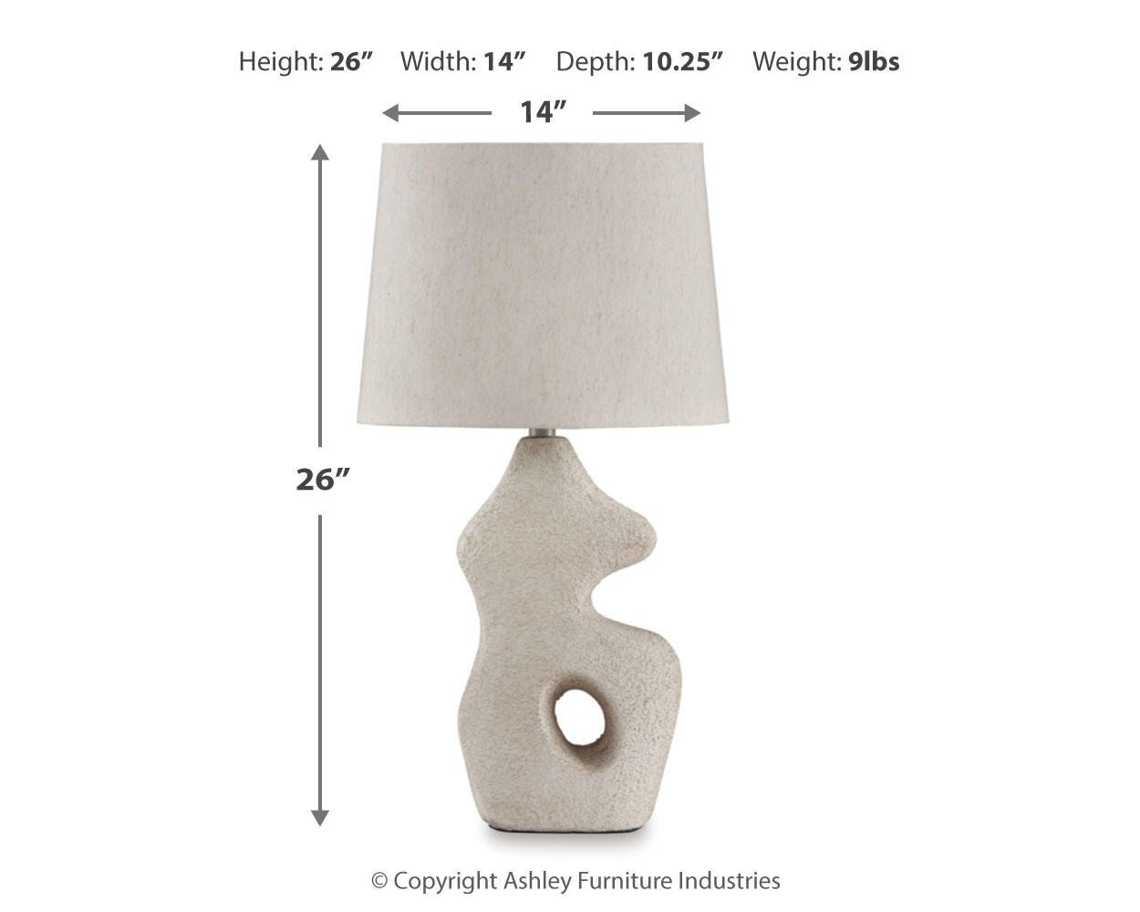Chadrich Paper Table Lamp (Set of 2)