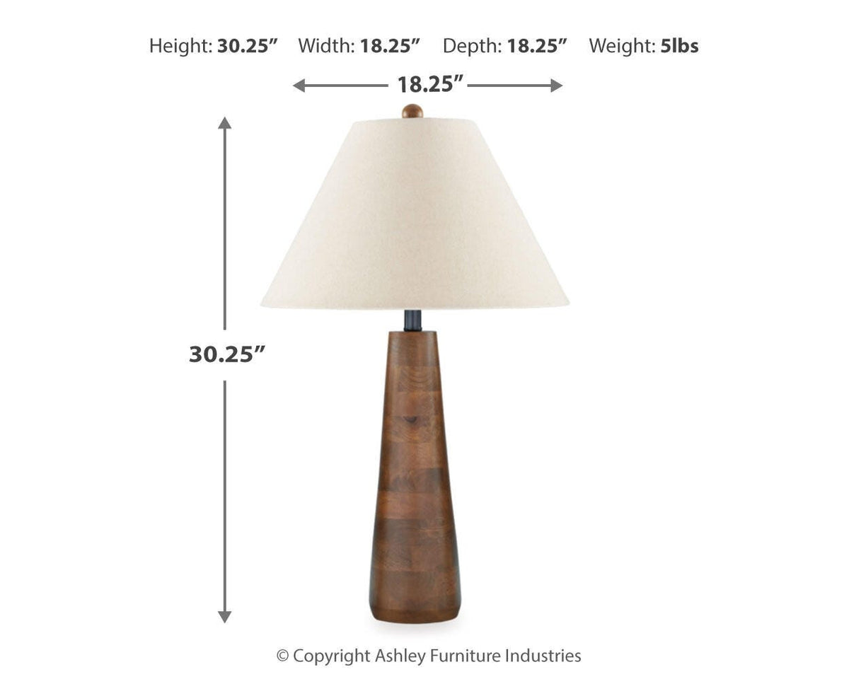Danset Wood Table Lamp (1/CN)
