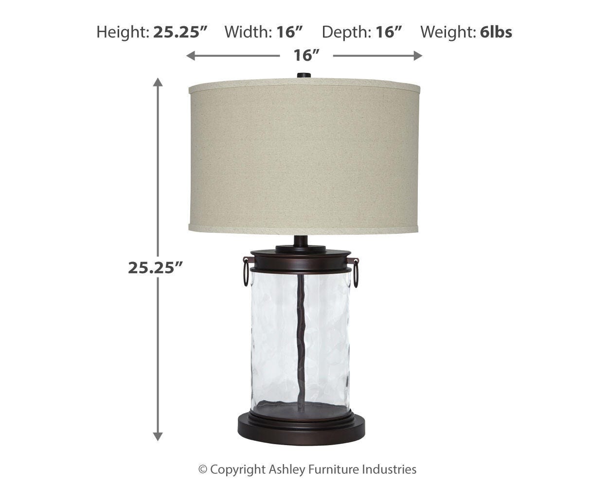 Tailynn Glass Table Lamp (1/CN)