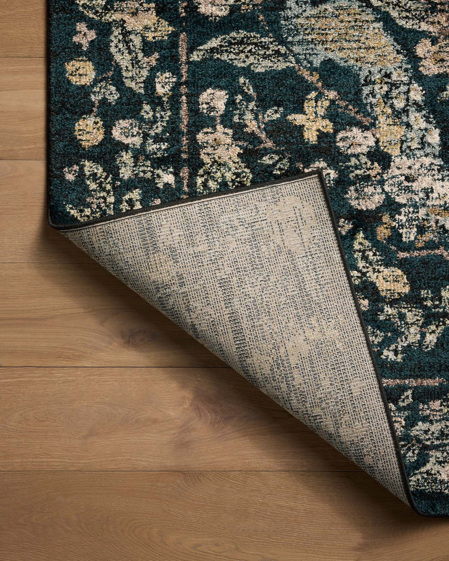 Rifle Paper Co. x Loloi Laurel LAU-05 Azul marino