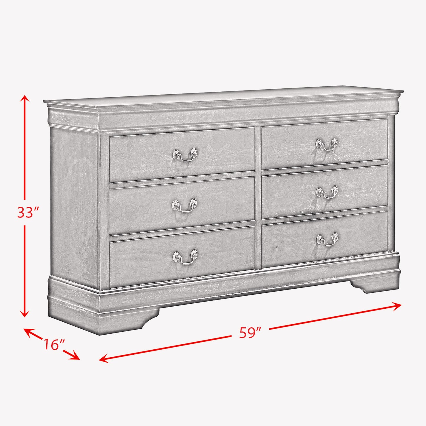 Cómoda Louis Cherry