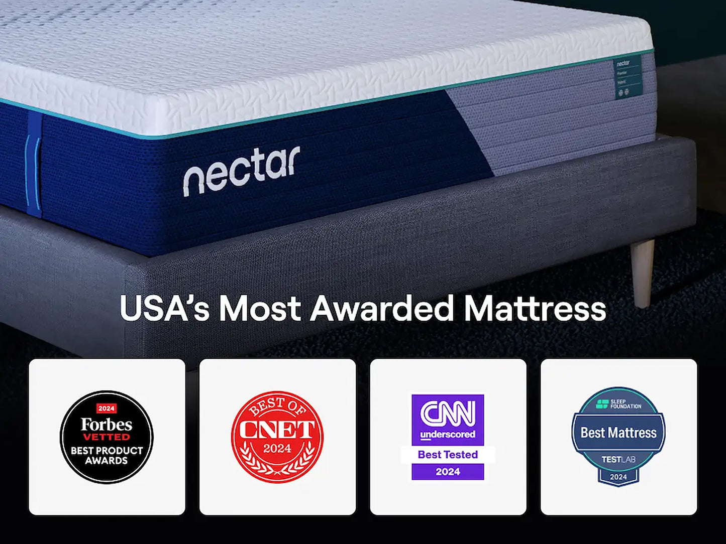 13" Nectar Premier Hybrid 5.1 Medium-Firm Mattress