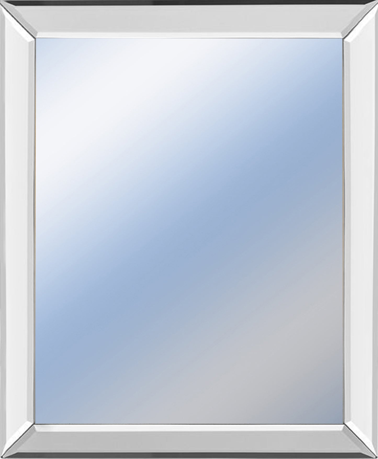 MIRRORED FRAME MIRROR IN MIRRORED FRAME 34x40