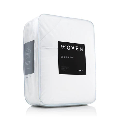 Cama reversible en una bolsa