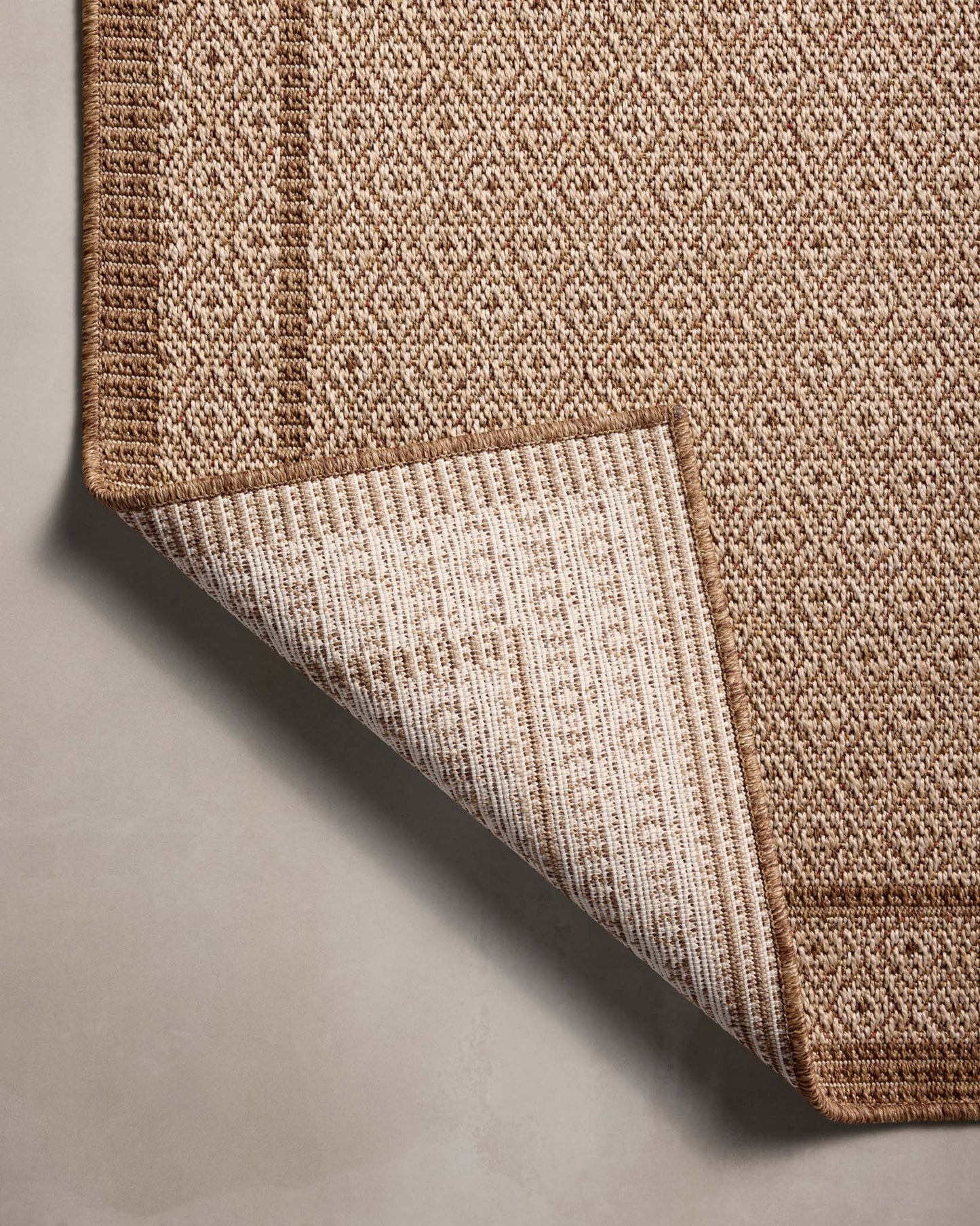 Loloi Merrick MER-05 Chestnut / Oatmeal