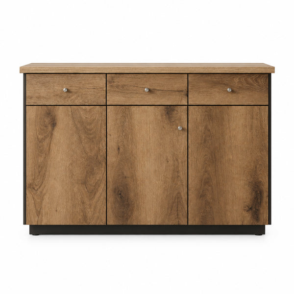 Mhera Kitchen Island en Chocolate