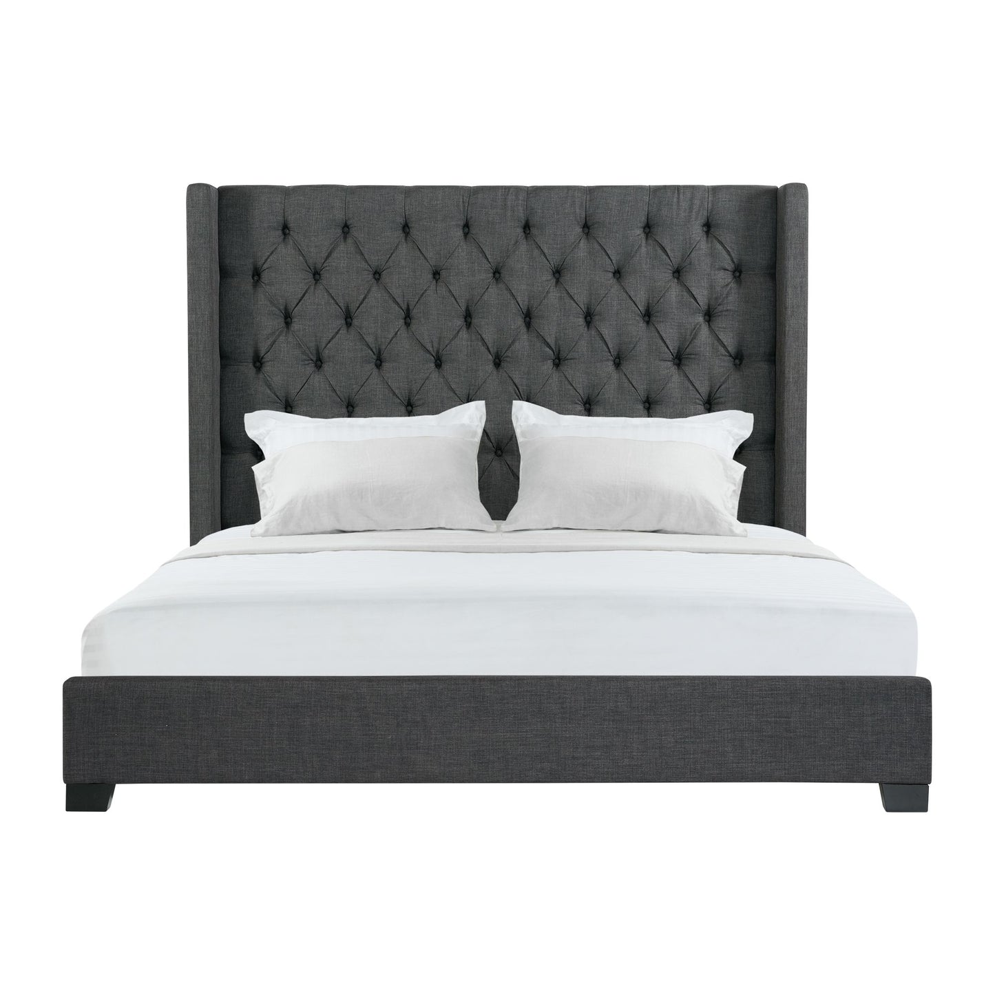 Morrow King Bed in Heirloom Charcoal