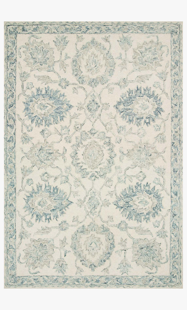 NOR-04 IVORY / BLUE