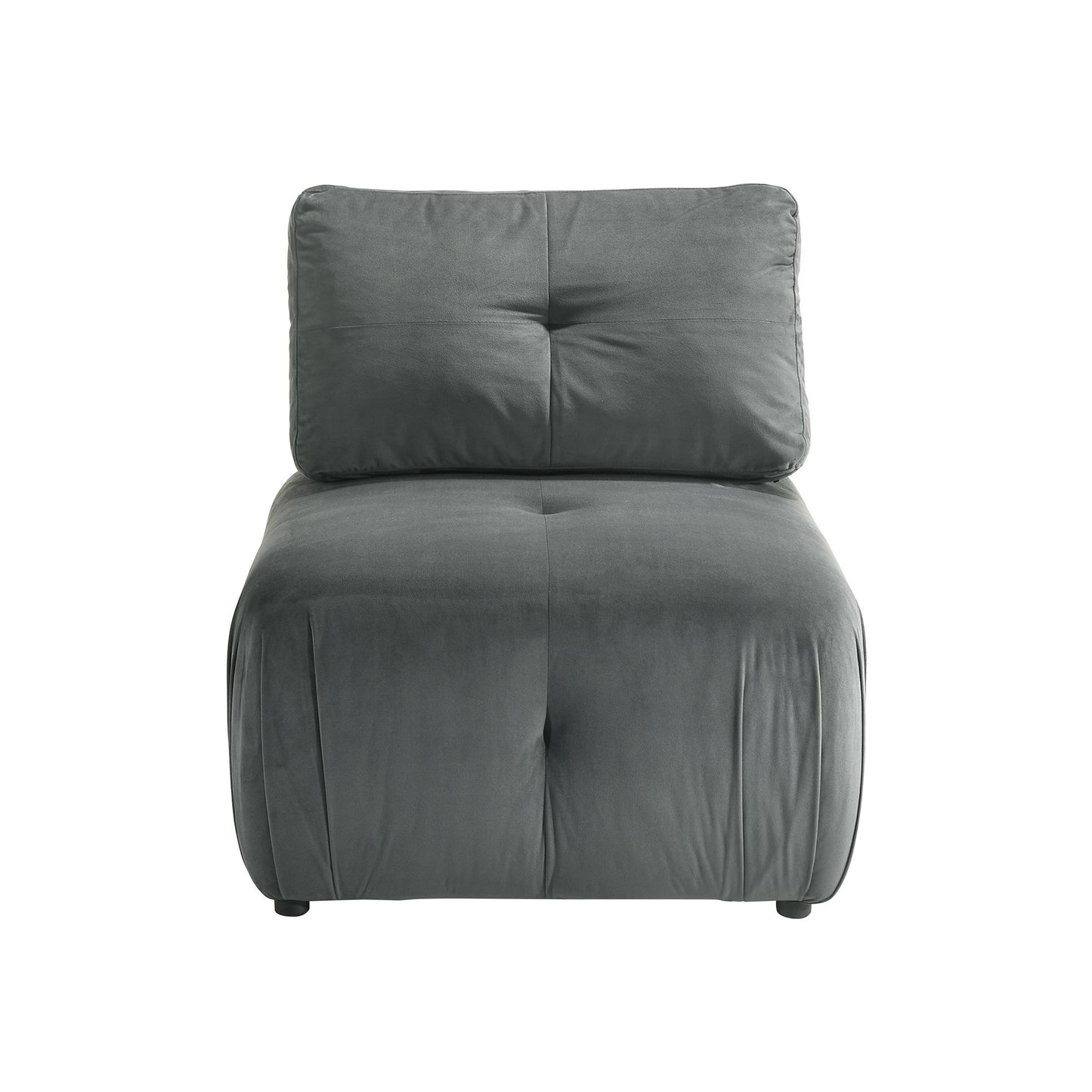 Nahla Modular Chair in Marine Light Grey