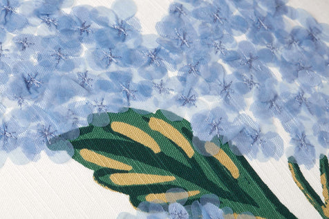 Rifle Paper Co. x Loloi Pillows PRP0015 Bouquet Ivory / Blue