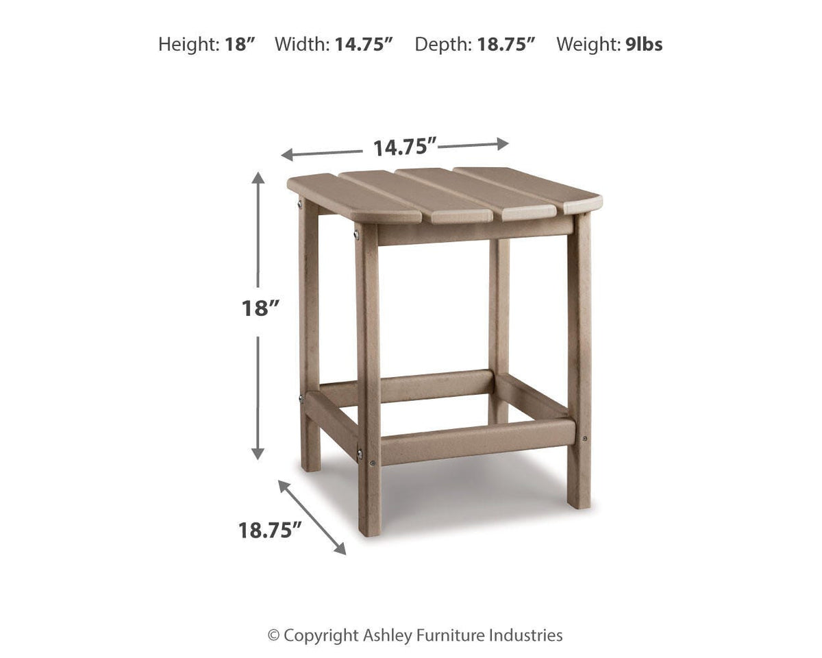 Sundown Treasure Rectangular End Table