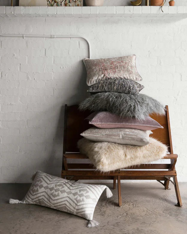 Almohadas Loloi P0598 Gris