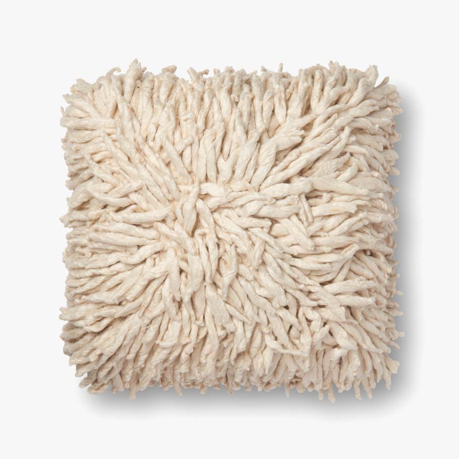 Almohadas Loloi P0537 Crema