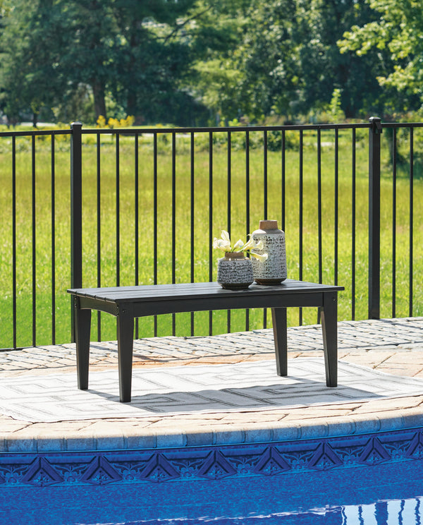 Hyland Wave Rectangular Cocktail Table