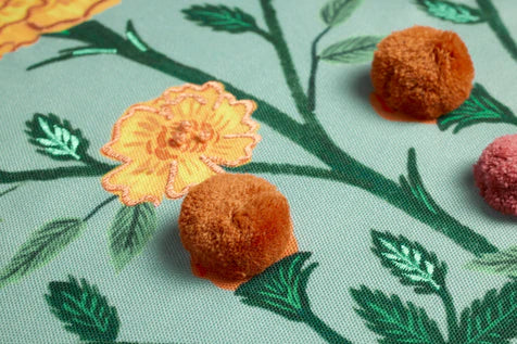 Rifle Paper Co. x Loloi Pillows PRP0060 Verde claro