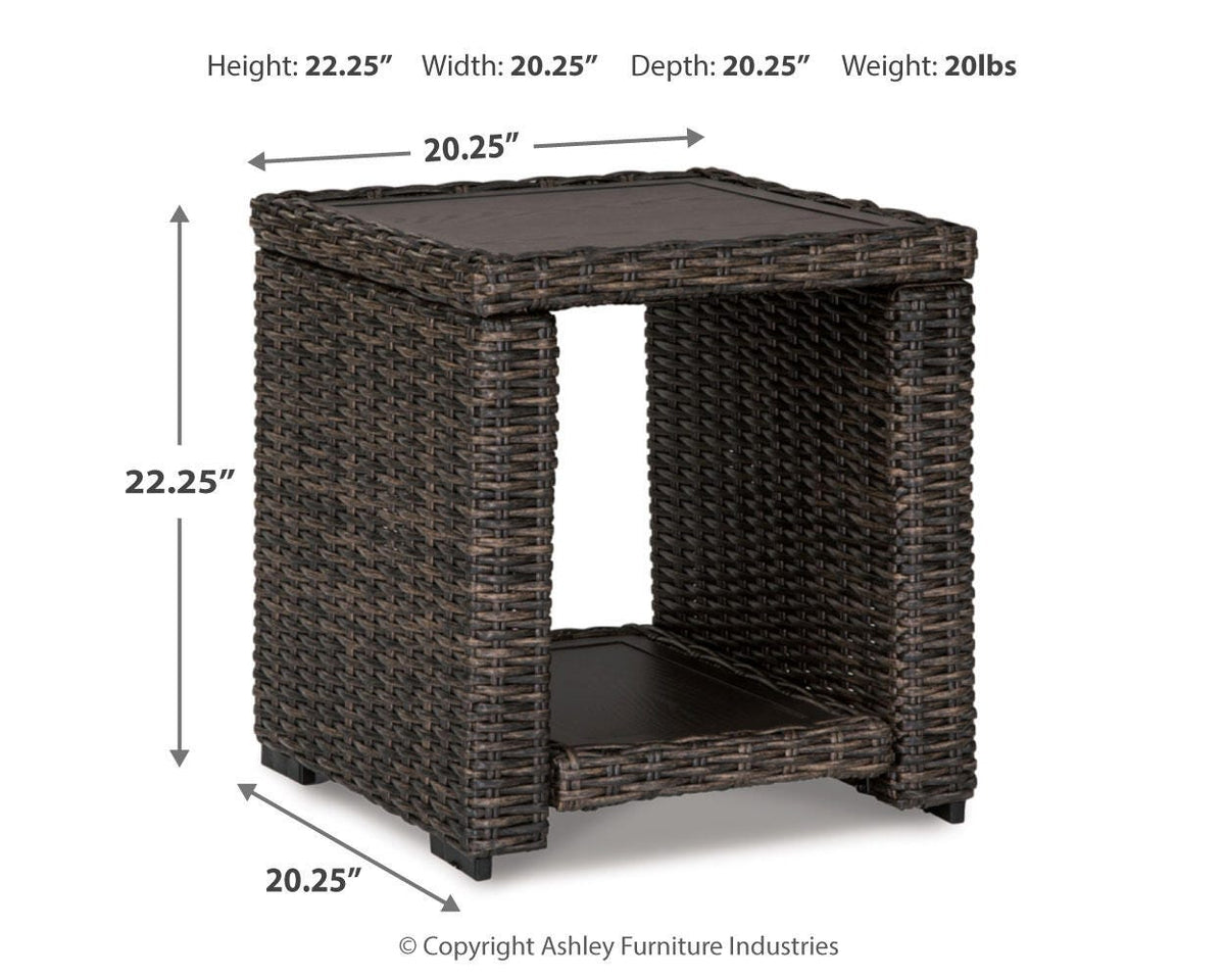 Grasson Lane Square End Table