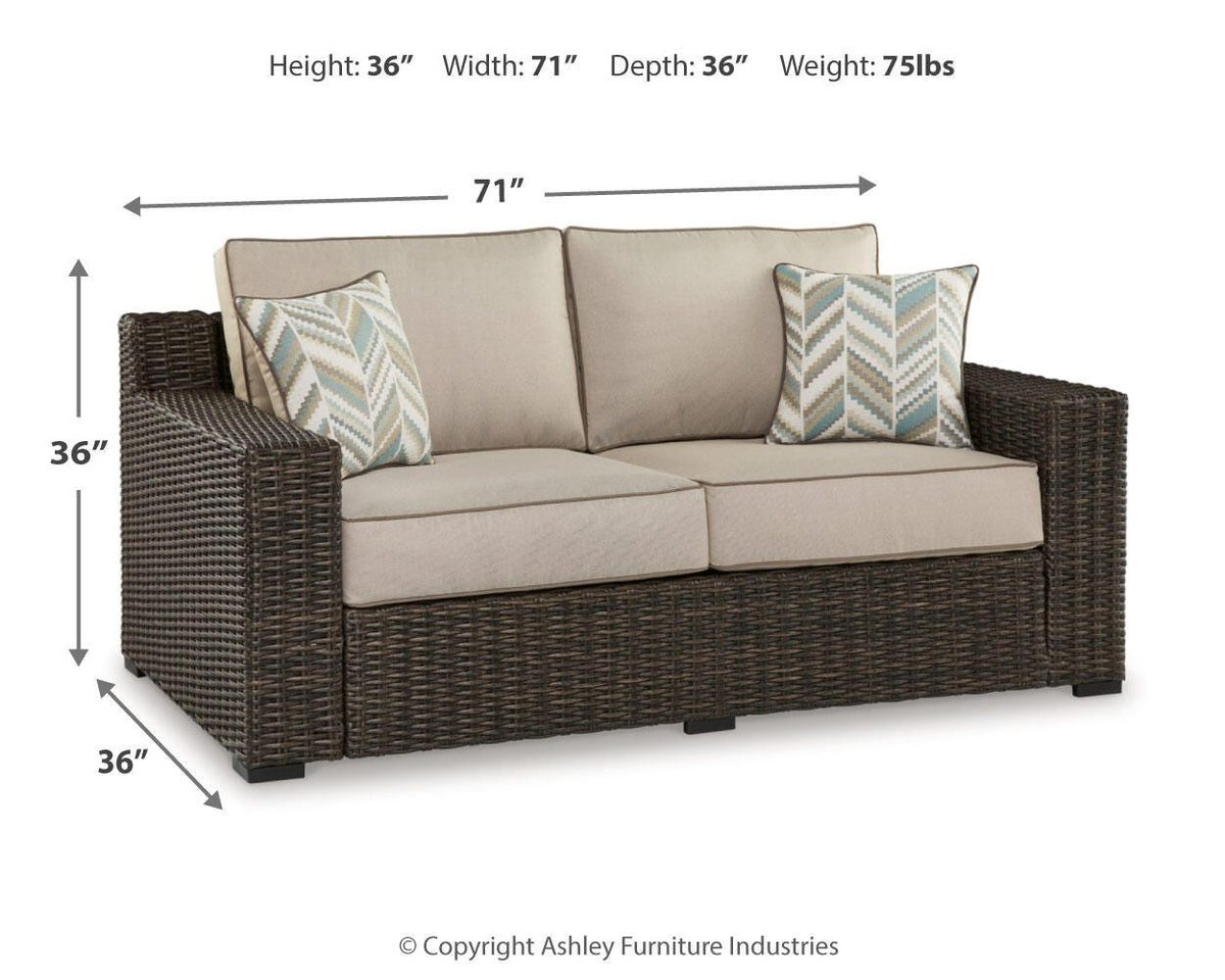 Coastline Bay Loveseat w/Cushion