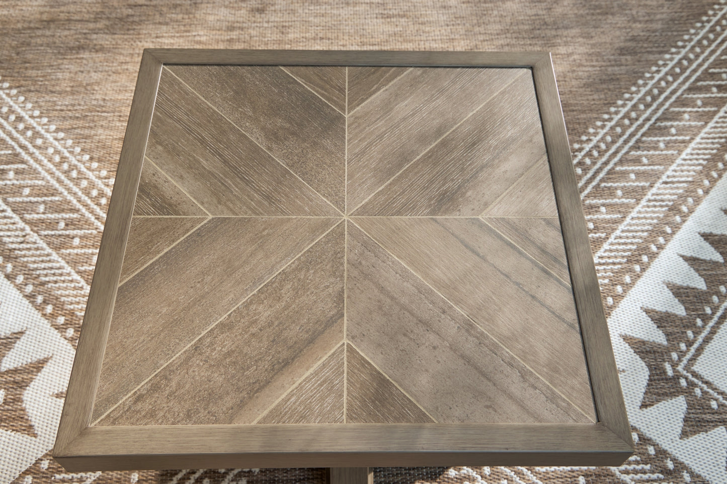 Revare Beach Square End Table