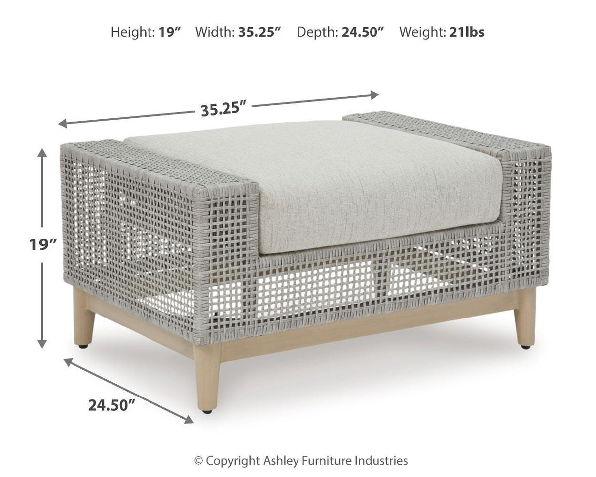 Seton Creek Ottoman with Cushion