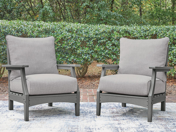 Lone View Bay Lounge Chair w/Cushion (2/CN)