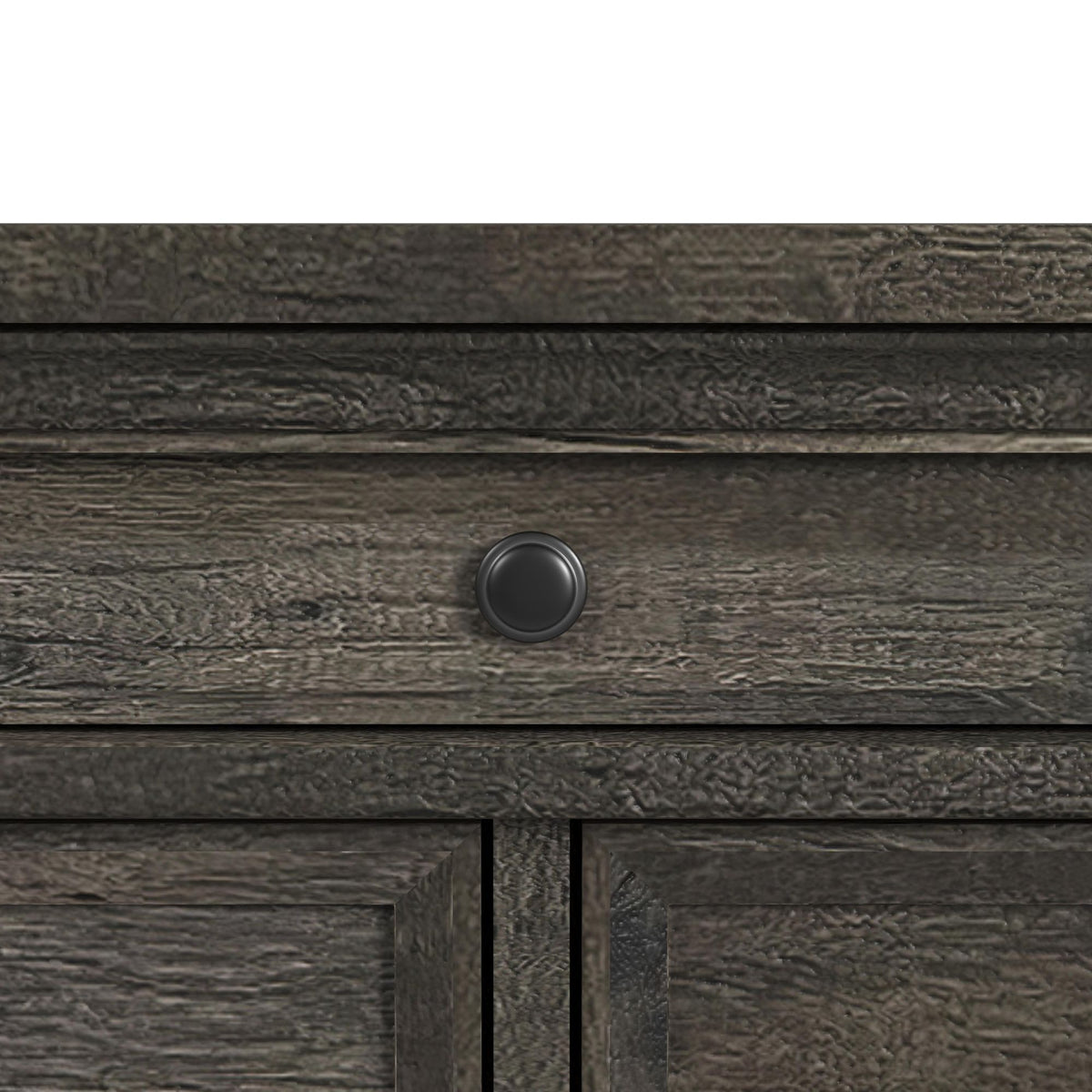 Park Ridge Queen 4PC Bedroom Set with 2 Nightstands & Chest in Charcoal