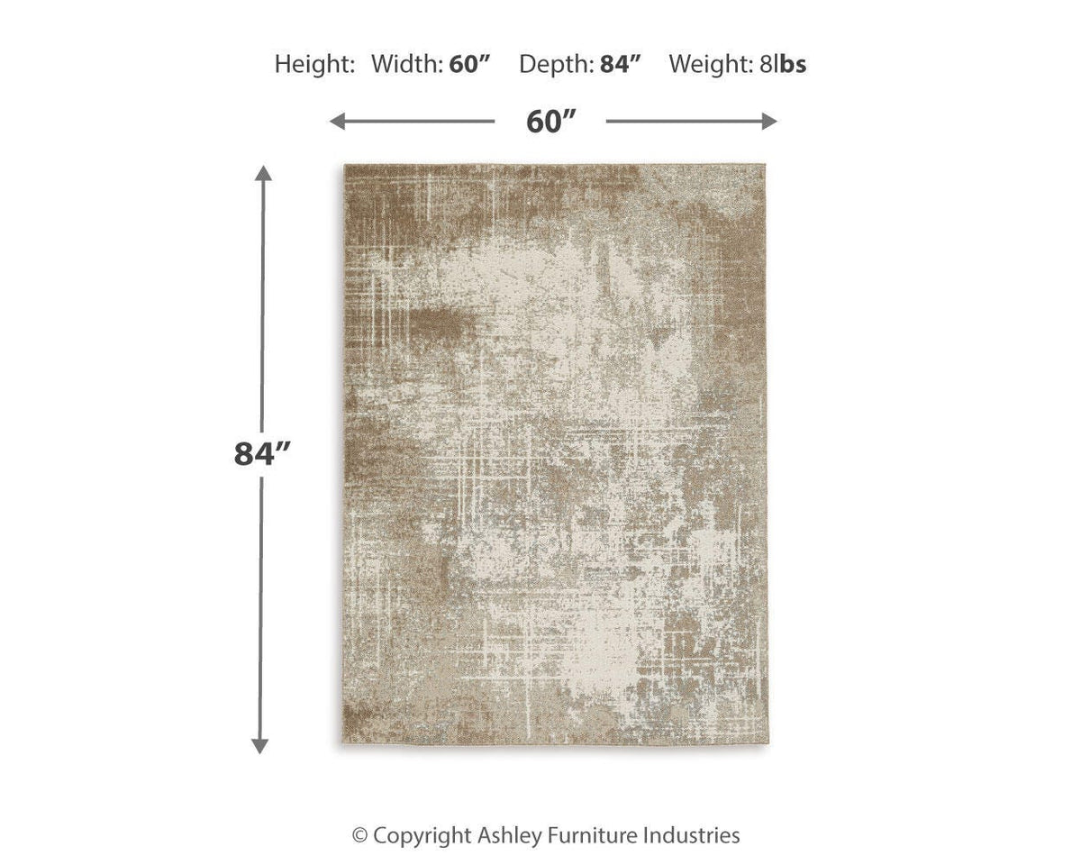 Grifflain Washable Medium Rug