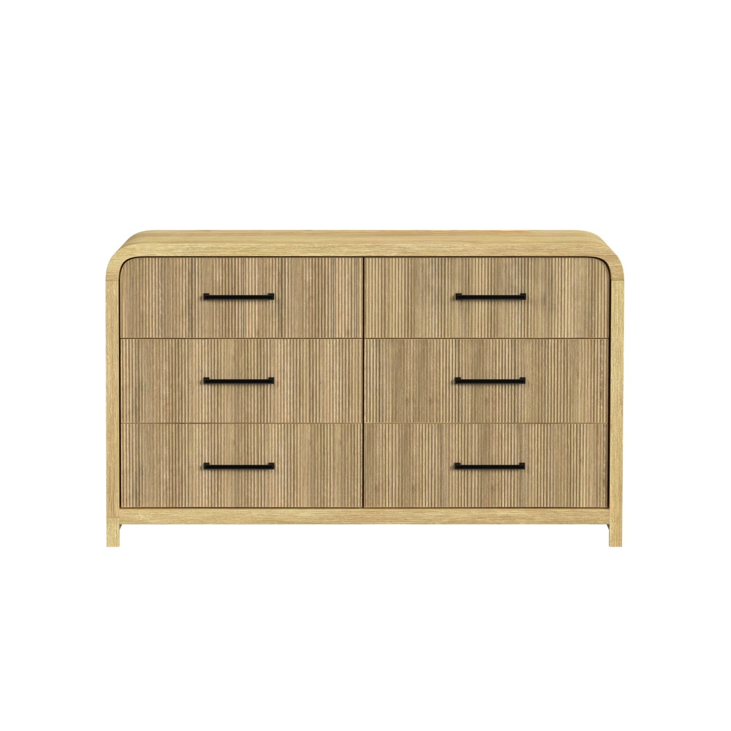 Ridgemont 6-Drawer Dresser in Natural