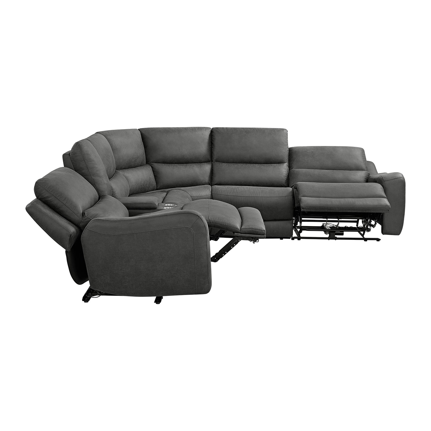 Saber 6PC Sectional Set in Texas Granite