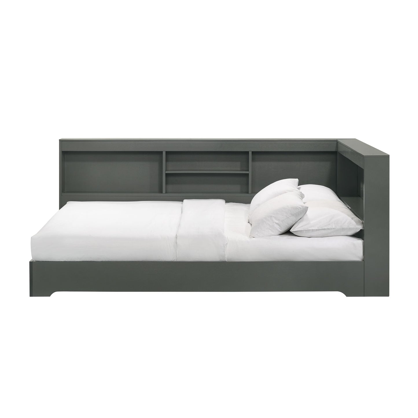 Sami Full Corner Bed in Grey