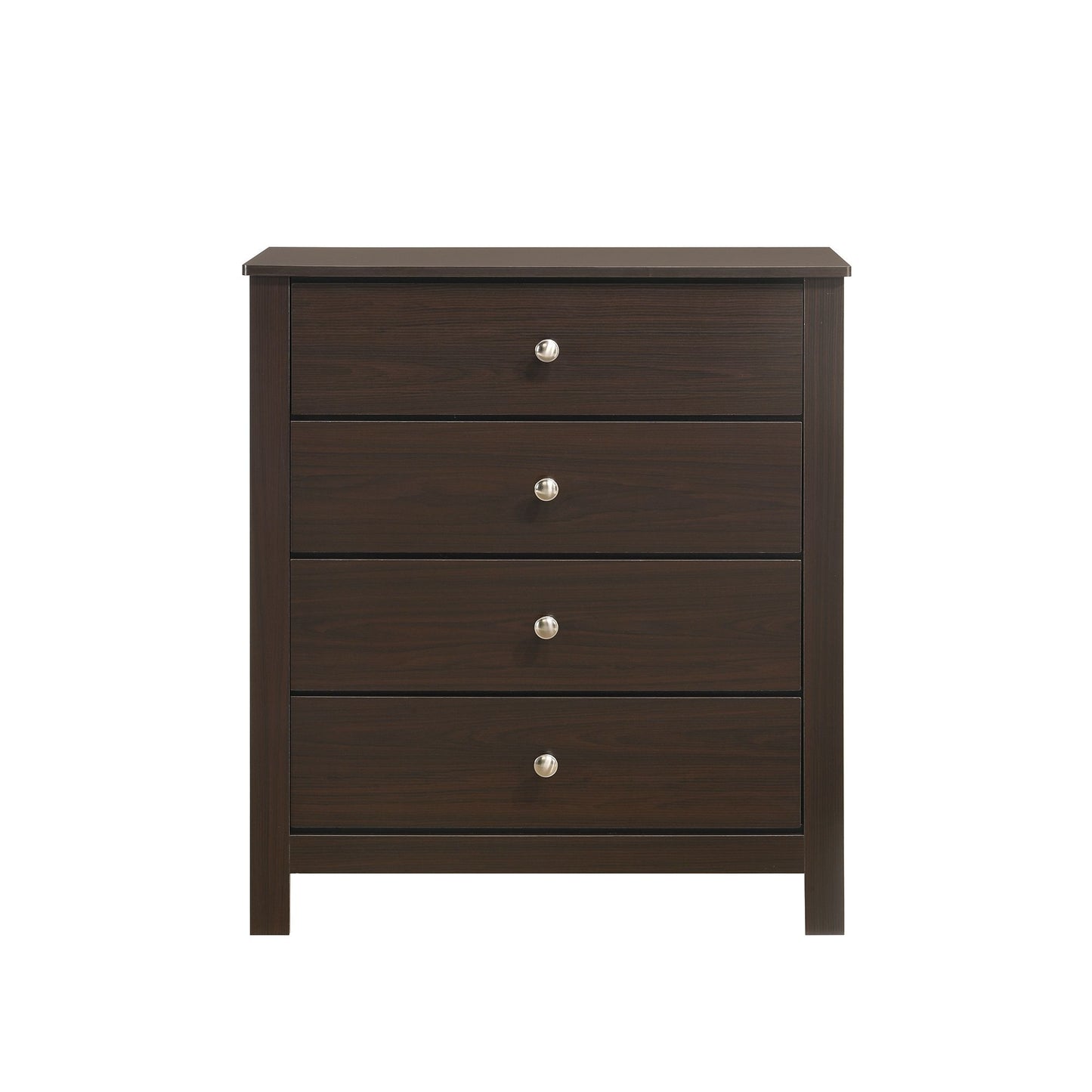 Sami Youth 4-Drawer Chest in Espresso