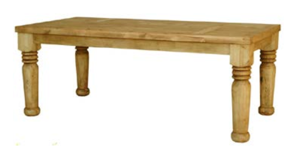 White Ranchera Dining Table