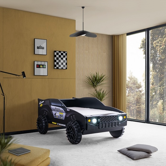 Speed Jump Twin Race Car Bed