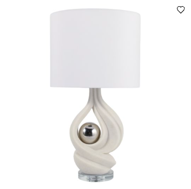 Armonford Ivory Lamp 26 Inch
